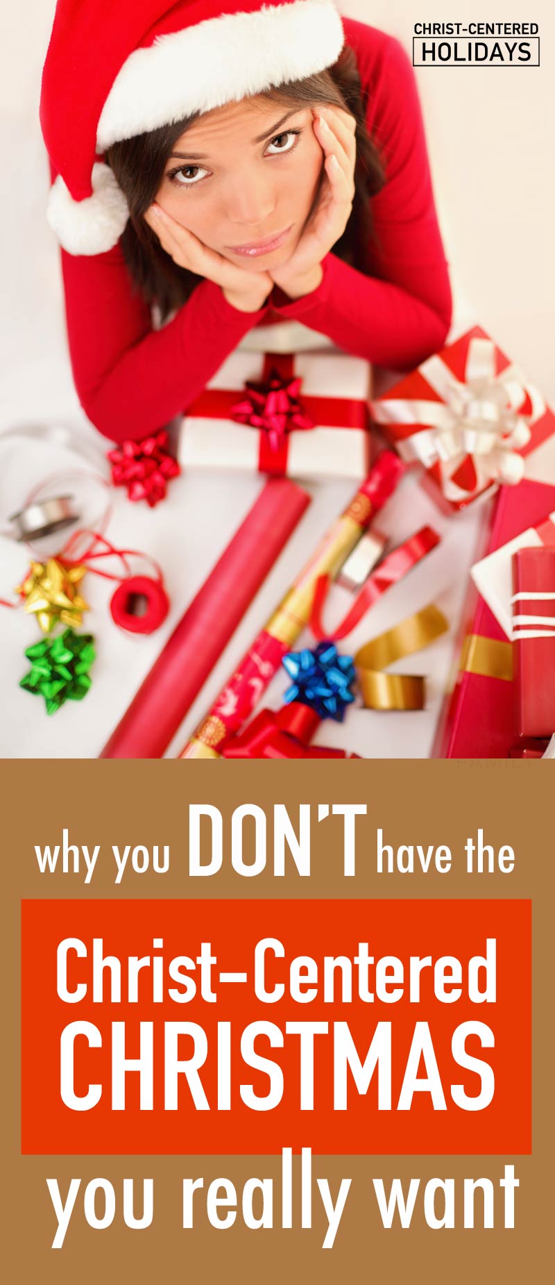 Why You Don't Have the Christ Centered Christmas You Want - Christ Centered Holidays