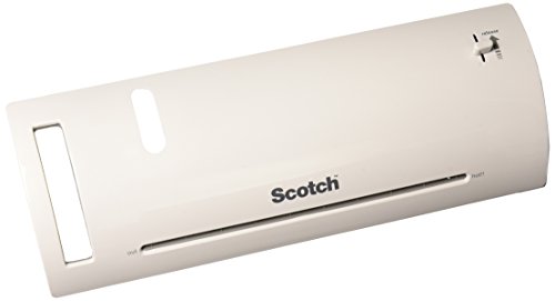 Scotch Thermal Laminator Combo Pack, Includes 20 Letter-Size Laminating Pouches, Holds Sheets up to 8.5