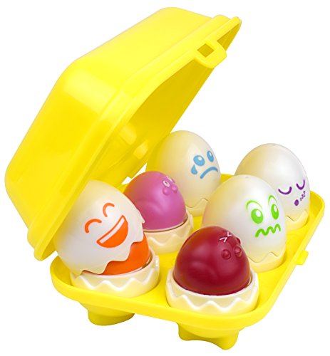 Hide N' Tweet Eggs; Chirping Squeaky Eggs; Educational Toys, Learning Toys, Preschool Toys For Toddlers