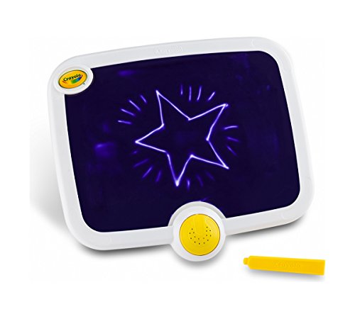 My First Crayola Mess-Free Touch Lights, Ages 2 to 4, Art Activity Station, Colorful Lights & Music, great for Home & On-the-Go