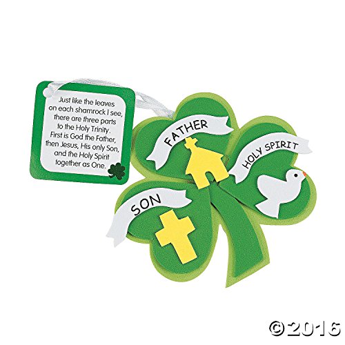 Trinity Lucky Shamrock Ornament Craft Kit