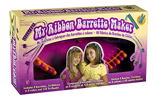 Choose Friendship My Ribbon Barrette Maker Kit, Hair Accessories Kit for Girls, Over 150 Pieces Included