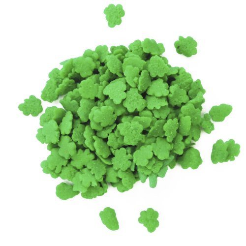 St Patricks Day - Shamrock Shaped Confetti Sprinkles 2oz. package