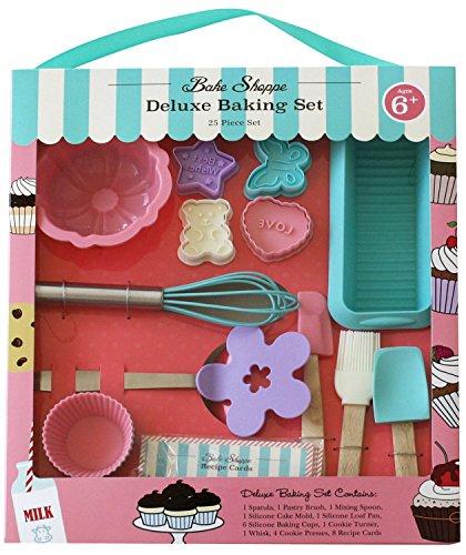 Handstand Kitchen Bake Shoppe 25-piece Deluxe Baking Set for Kids