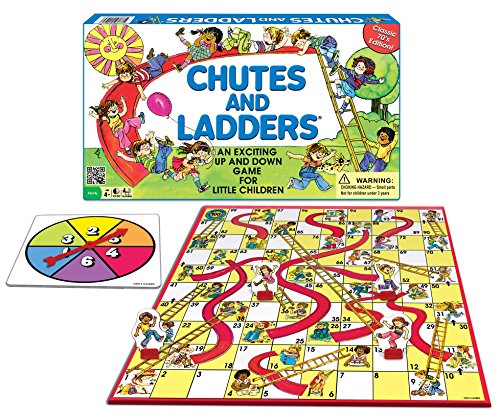 Classic Chutes and Ladders Board Game