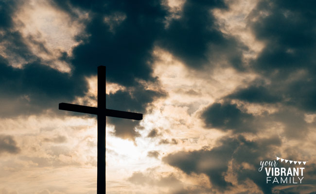 teaching kids easter symbols cross