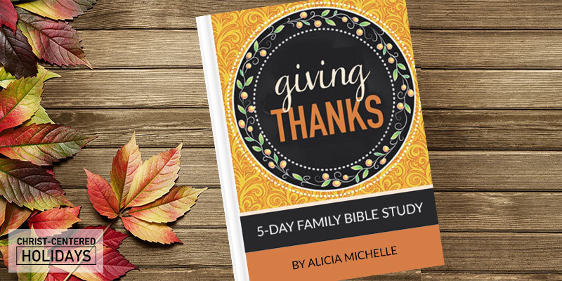 Looking for a Thanksgiving Bible study or a thankful Bible study for your family? You’ll love the 5-day “Giving Thanks” 5Rs Bible Study resource that’s a perfect Bible study for kids or adults. Re-discover the power of a thankful heart as you explore what God’s word says about authentic thanks giving.